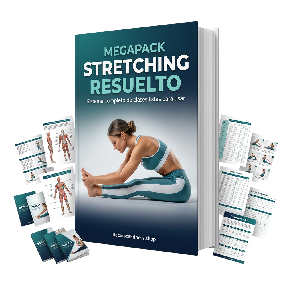 Stretching Resuelto — Mockup LATAM