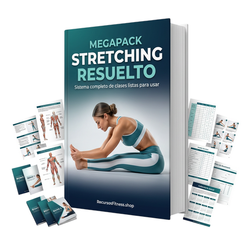 Stretching Resuelto — Mockup LATAM